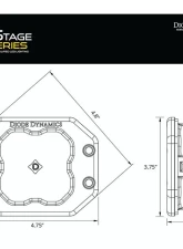 Diode Dynamics SS3 Pro ABL White SAE Driving Flush (SINGLE)                                     - DD6928S - Image 12