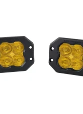 Diode Dynamics SS3 Sport ABL Yellow SAE Fog Flush (PAIR)                                     - DD6924P - Image 13