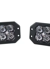 Diode Dynamics SS3 Pro ABL White SAE Driving Flush (PAIR)                                     - DD6928P - Image 12