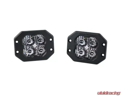 Diode Dynamics SS3 Pro ABL White SAE Driving Flush (PAIR) - DD6928P