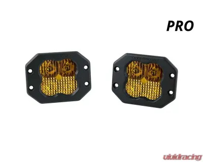 Diode Dynamics SS3 Pro ABL Yellow Driving Flush (PAIR) - DD6939P