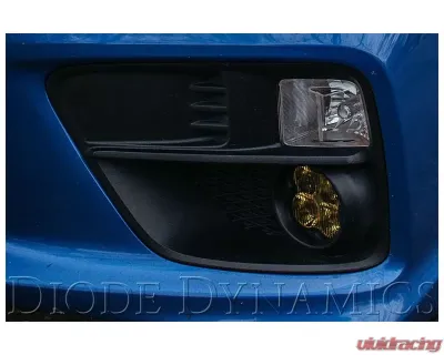 Diode Dynamics SS3 Sport Type A Kit ABL Yellow SAE Fog Acura | Ford | Fiat | Honda | Nissan | Scion | Subaru 2004-2022 - DD6981