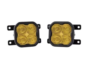 Diode Dynamics SS3 Sport Type AS Kit ABL Yellow SAE Fog Ford | Ram | Subaru 2009-2022