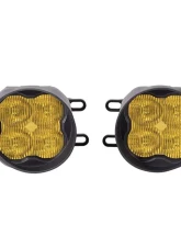Diode Dynamics SS3 Sport Type B Kit ABL Yellow SAE Fog Lexus | Subaru | Toyota 2006-2022                                     - DD6997 - Image 9