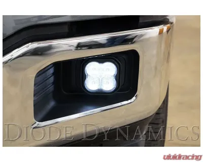 Diode Dynamics SS3 Sport Type F2 Kit ABL White SAE Fog Ford F150 | F250 | F300 2015-2021 - DD7012