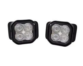 Diode Dynamics SS3 Sport Type F2 Kit ABL White SAE Fog Ford F150 | F250 | F300 2015-2021