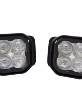Diode Dynamics SS3 Sport Type F2 Kit ABL White SAE Fog Ford F150 | F250 | F300 2015-2021                                     - DD7012 - Image 9