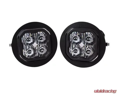 Diode Dynamics SS3 Max Type FT Kit ABL White SAE Fog Dodge | Ford | Toyota 1996-2014 - DD7025
