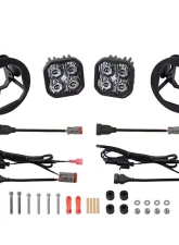 Diode Dynamics SS3 Max Type FT Kit ABL White SAE Fog Dodge | Ford | Toyota 1996-2014                                     - DD7025 - Image 8