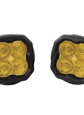 Diode Dynamics SS3 Max Type GM Kit ABL Yellow SAE Fog Chevrolet | Ford |GMC | Pontiac 2007-2021                                     - DD7034 - Image 13