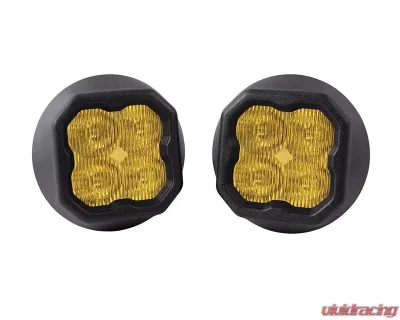 Diode Dynamics SS3 Max Type GM Kit ABL Yellow SAE Fog Chevrolet | Ford |GMC | Pontiac 2007-2021 - DD7034