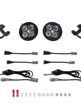 Diode Dynamics SS3 Max Type M Kit ABL White SAE Fog Chrysler | Dodge | Jeep 2005-2022                                     - DD7049 - Image 8