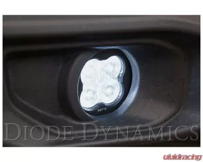 Diode Dynamics SS3 Max Type MS Kit ABL Yellow SAE Fog Jeep Wrangler | Gladiator 2018-2021 - DD7066