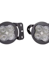 Diode Dynamics SS3 Max Type MS Kit ABL White SAE Fog Jeep Wrangler | Gladiator 2018-2021                                     - DD7065 - Image 10