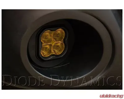 Diode Dynamics SS3 Max Type OB Kit ABL Yellow SAE Fog - DD7074