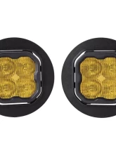 Diode Dynamics SS3 Max Type OB Kit ABL Yellow SAE Fog                                     - DD7074 - Image 3