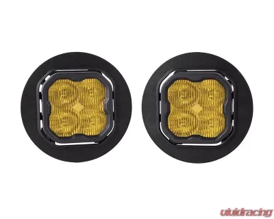 Diode Dynamics SS3 Max Type OB Kit ABL Yellow SAE Fog - DD7074