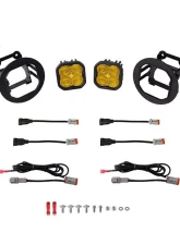Diode Dynamics SS3 Max Type OB Kit ABL Yellow SAE Fog                                     - DD7074 - Image 9