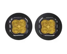 Diode Dynamics SS3 Max Type OB Kit ABL Yellow SAE Fog