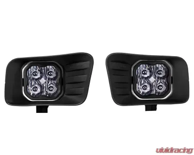 Diode Dynamics SS3 Sport Type Ram Horizontal Kit ABL Yellow SAE Fog Dodge | Ram 2009-2018 - DD7077