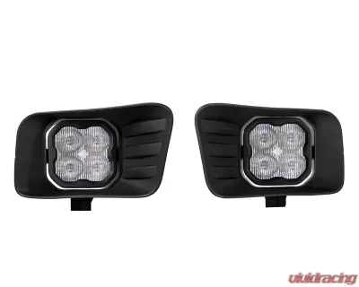 Diode Dynamics SS3 Sport Type Ram Horizontal Kit ABL White SAE Fog Dodge | Ram 2009-2018 - DD7076