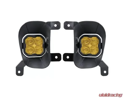 Diode Dynamics SS3 Pro Type Ram Vertical Kit ABL Yellow SAE Fog - DD7088