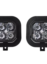 Diode Dynamics SS3 Max Type SD Kit ABL Yellow SAE Fog Ford F250 | F350 2011-2016                                     - DD7098 - Image 3