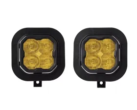 Diode Dynamics SS3 Max Type SD Kit ABL Yellow SAE Fog Ford F250 | F350 2011-2016