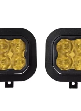 Diode Dynamics SS3 Max Type SD Kit ABL Yellow SAE Fog Ford F250 | F350 2011-2016                                     - DD7098 - Image 9