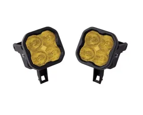 Diode Dynamics SS3 Max Type SDX Kit ABL Yellow SAE Fog Ford F250 | F350 | Excursion | Ranger 1999-2010