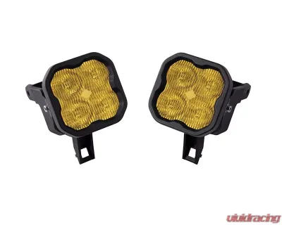 Diode Dynamics SS3 Max Type SDX Kit ABL Yellow SAE Fog Ford F250 | F350 | Excursion | Ranger 1999-2010 - DD7108