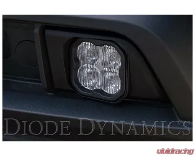 Diode Dynamics SS3 Max Type SV2 Kit ABL White SAE Fog Chevrolet Silverado 1500 | 2500 | 3500 2019-2021 - DD7127