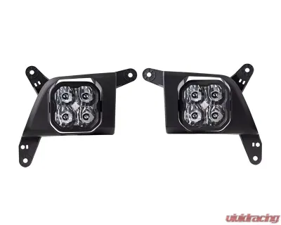 Diode Dynamics SS3 Max Type SV2 Kit ABL White SAE Fog Chevrolet Silverado 1500 | 2500 | 3500 2019-2021 - DD7127
