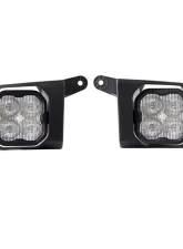 Diode Dynamics SS3 Max Type SV2 Kit ABL White SAE Fog Chevrolet Silverado 1500 | 2500 | 3500 2019-2021                                     - DD7127 - Image 9