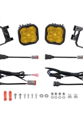 Diode Dynamics SS3 Max Type X Kit ABL White SAE Fog Subaru Legacy | WRX | STI 2008-2014                                     - DD7135 - Image 8