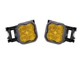 Diode Dynamics SS3 Max Type X Kit ABL Yellow SAE Fog Subaru Legacy | WRX | STI 2008-2014