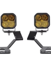 Diode Dynamics SS3 LED Ditch Light Kit Pro Yellow Combo Ford Bronco Sport 2021-2025                                     - DD7141 - Image 11