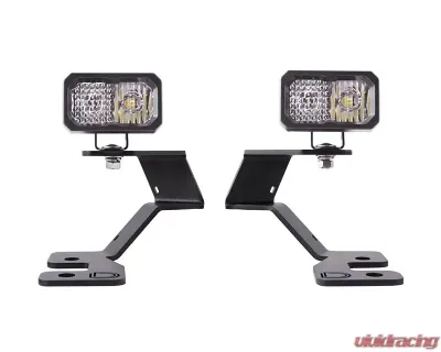 Diode Dynamics C2 2.0 LED Ditch Light Kit Sport White Combo/Driving Ford Bronco Sport 2021-2025 - DD7142