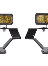 Diode Dynamics C2 2.0 LED Ditch Light Kit Sport Yellow Combo Ford Bronco Sport 2021-2025                                     - DD7143 - Image 11