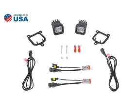 Diode Dynamics SSC1 Type FBS LED Fog Light Kit White SAE Fog Ford Bronco Sport 2021