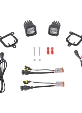 Diode Dynamics SSC1 Type FBS LED Fog Light Kit Yellow SAE Fog Ford Bronco Sport 2021                                     - DD7175 - Image 5