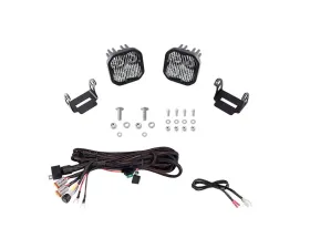 Diode Dynamics SS3 LED Ditch Light Kit Sport White Combo Ford Bronco 2021-2022