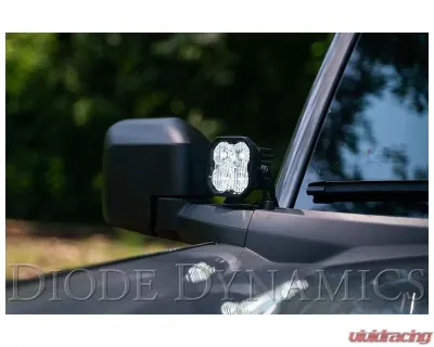 Diode Dynamics SS3 LED Ditch Light Kit Sport White Combo Ford Bronco 2021-2022 - DD7184