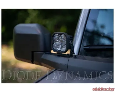 Diode Dynamics SS3 LED Ditch Light Kit Sport White Combo Ford Bronco 2021-2022 - DD7184