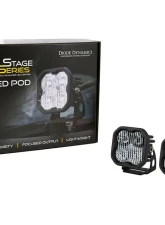 Diode Dynamics SS3 LED Ditch Light Kit Sport White Combo Ford Bronco 2021-2022                                     - DD7184 - Image 6