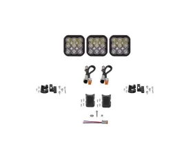 Diode Dynamics SS5 Sport Universal CrossLink 3-Pod Light Bar White Driving