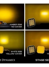 Diode Dynamics SS5 LED Pod Cover Yellow (ONE)                                     - DD7219 - Image 5
