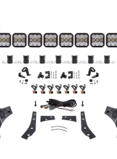 Diode Dynamics SS5 Pro CrossLink Windshield Yellow Combo Light Bar Kit Jeep Wrangler JK 2007-2018                                     - DD7267 - Image 7