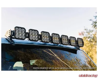 Diode Dynamics SS5 Pro CrossLink Windshield Yellow Combo Light Bar Kit Ford Bronco 2021-2022 - DD7265