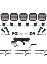 Diode Dynamics SS5 Pro CrossLink Windshield Yellow Combo Light Bar Kit Ford Bronco 2021-2022                                     - DD7265 - Image 7